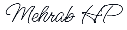 Mehrab's Signature